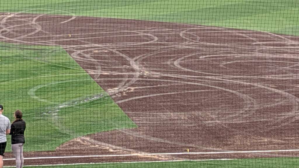 100 000 To Repair Uccu Ballpark S Field Damaged After Break In The Review