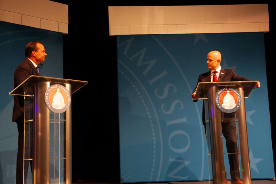 Senator Mike Lee And Evan Mcmullin Debate On Uvu Campus Uvu Review